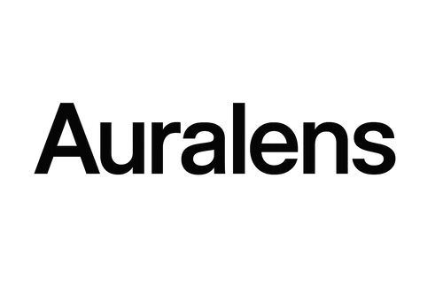 Auralens text on png 